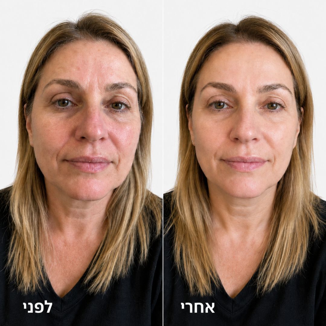 שגרת PDRN קוריאנית לעור מוצק, חלק וזוהר יותר - בלי מחטים ובלי תור לקליניקה